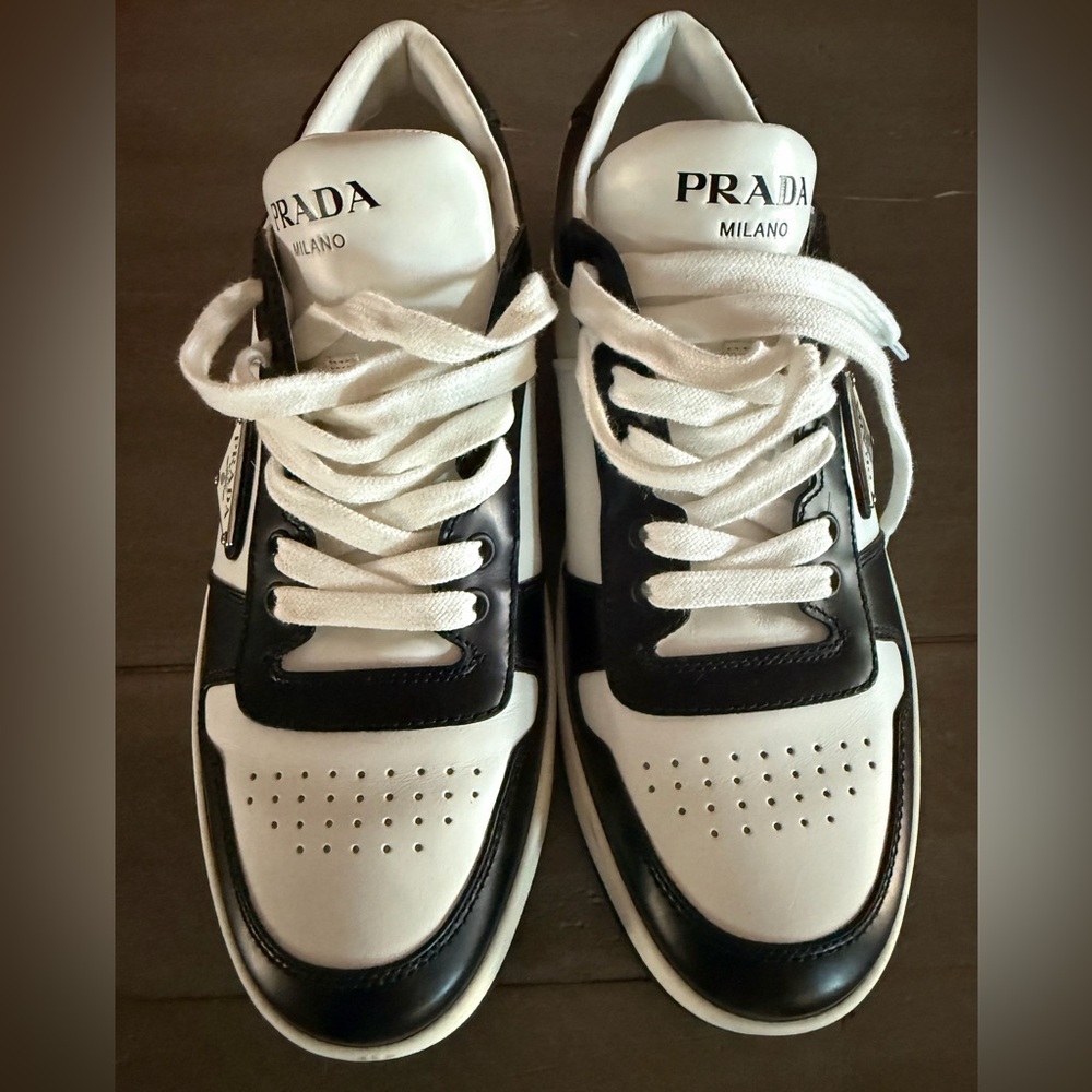 Prada Men's Monochrome Sneakers
